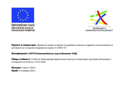 Оперативна програма „Иновации и конкурентоспособност“ 2014-2020